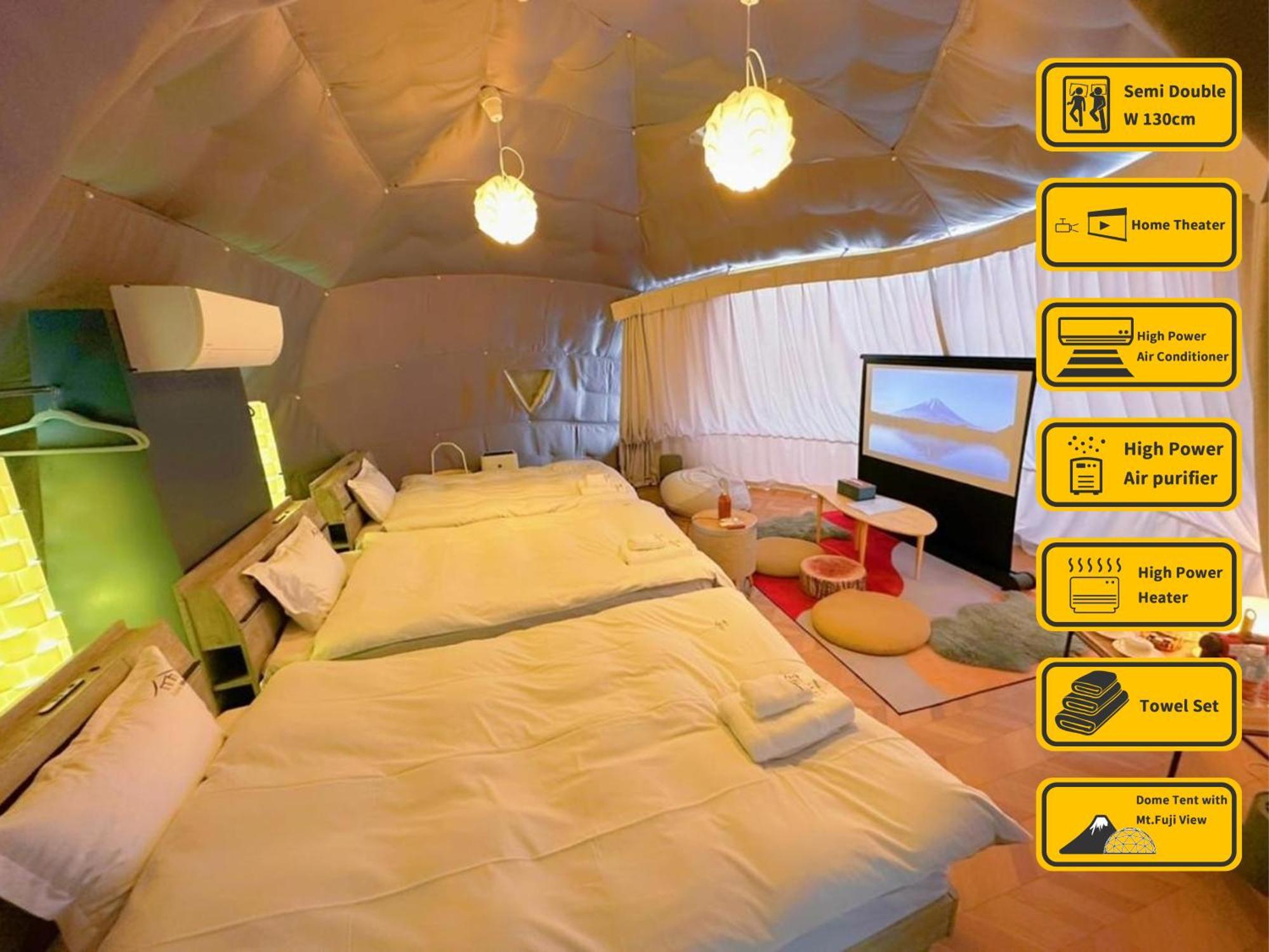 Necoana Glamping Annovillasグランピング Fujikawaguchiko Eksteriør billede