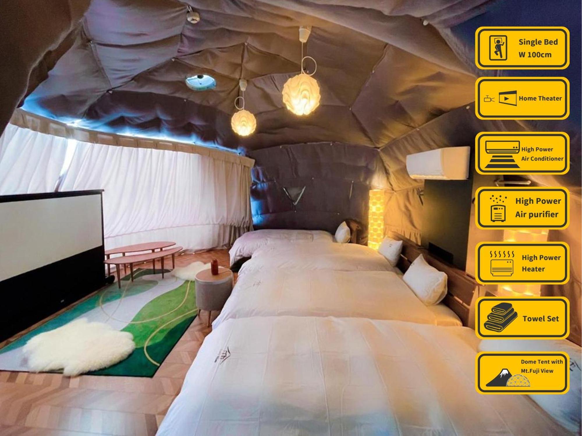 Necoana Glamping Annovillasグランピング Fujikawaguchiko Eksteriør billede